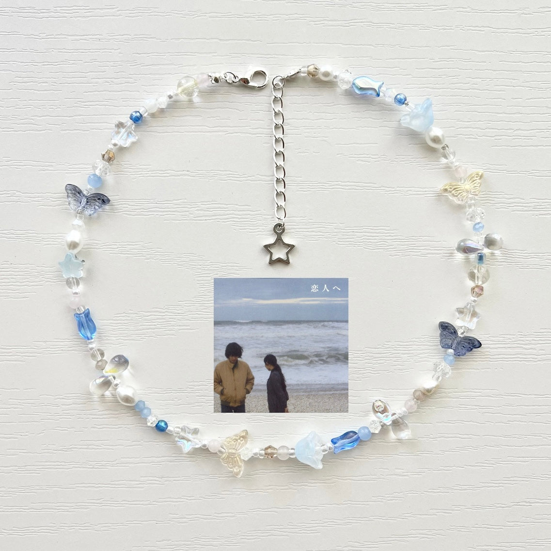 'for lovers' lamp necklace