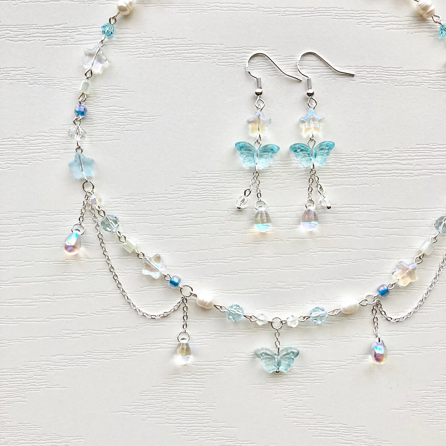 blue butterfly set