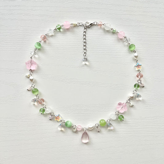 cherry blossom necklace